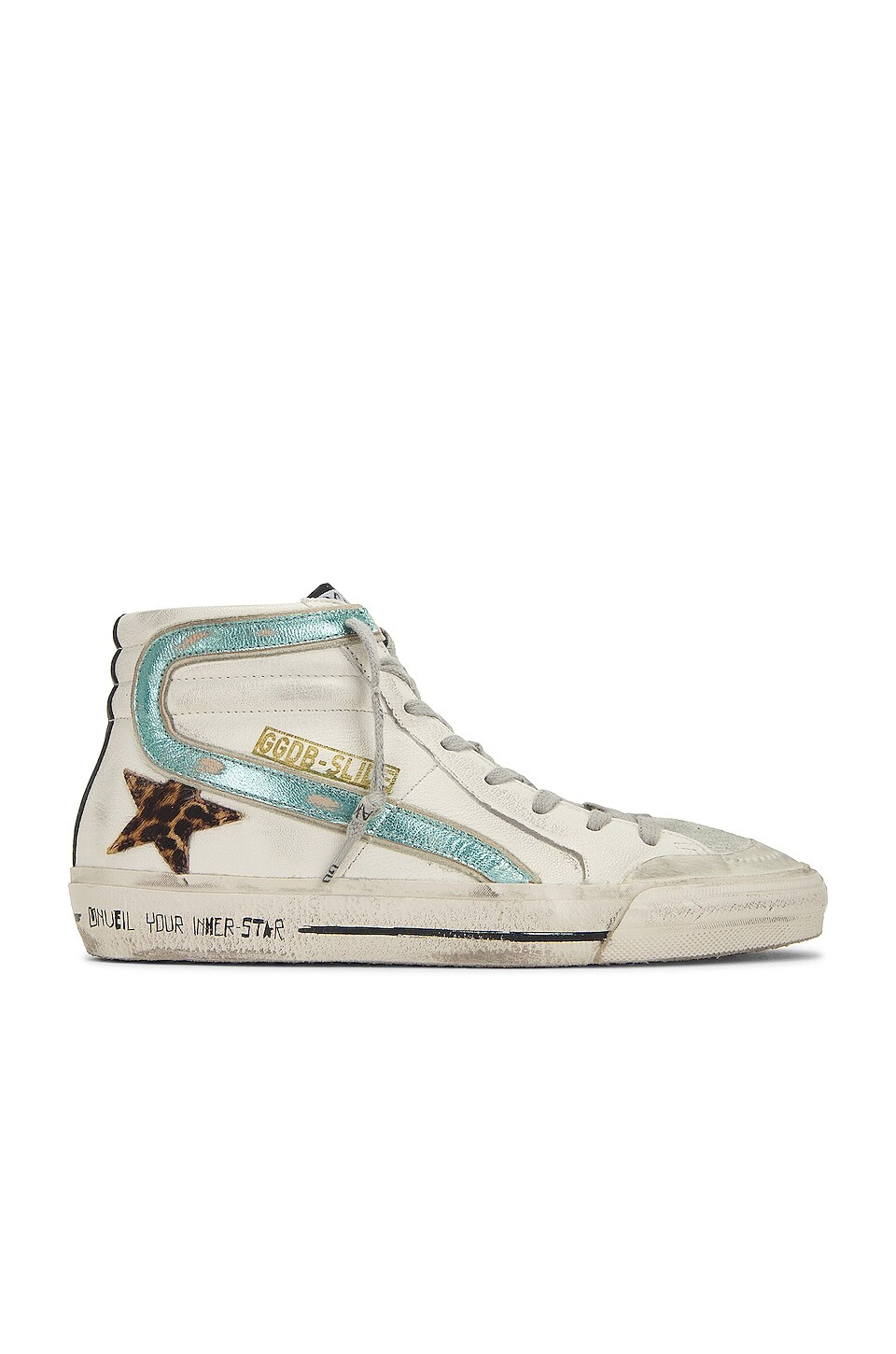 

Кроссовки Golden Goose Slide, цвет White, Ice, Beige, Brown Leopard, Black, & Mint, Белый, Кроссовки Golden Goose Slide, цвет White, Ice, Beige, Brown Leopard, Black, & Mint