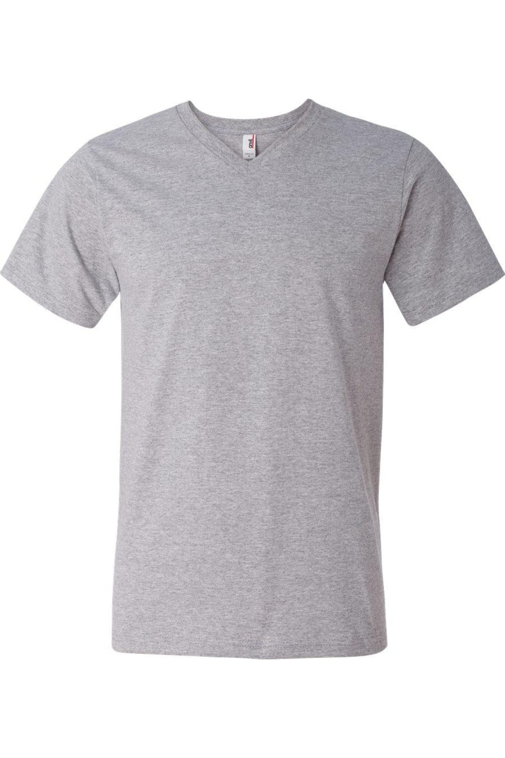 

Легкая футболка Anvil с V-образным вырезом, цвет heather grey