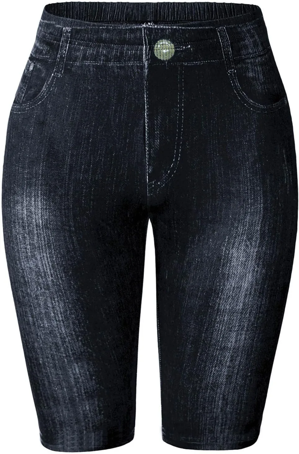 

NATHGAM скинни-джинсы для женщин мид-райз шорты эластичный пояс slim fit stretch yoga