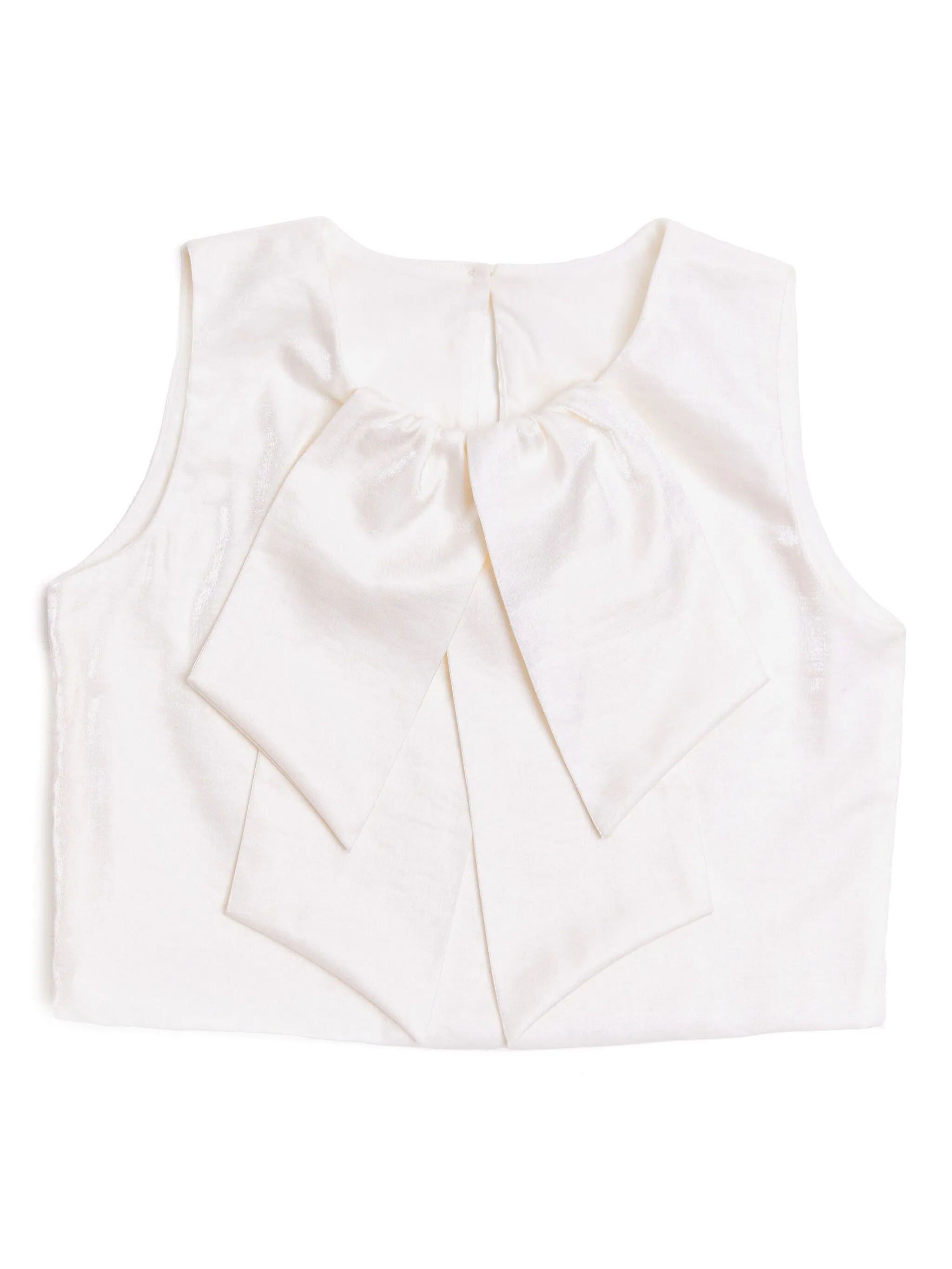 

Блузка с бантом Bcbg Kids, белый