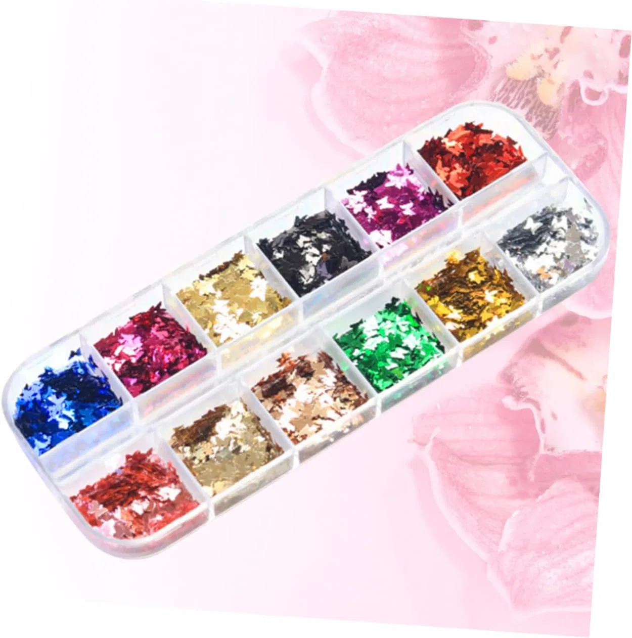 Набор из 3 коробок голографических блесток для ногтей FRCOLOR Frcolor, Colourful X 3 Pieces — фото 4