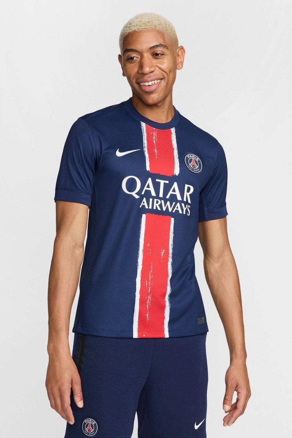

Домашняя футбольная футболка стадиона ПСЖ 24/25 Nike, синий