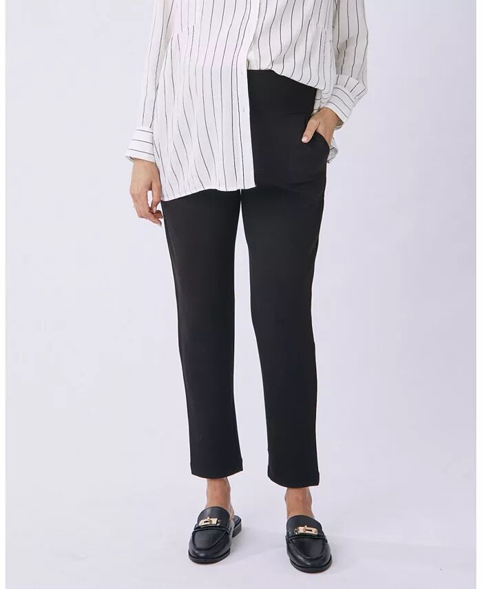 

Свободные черные рабочие брюки Maternity Angel ANGEL MATERNITY, черный