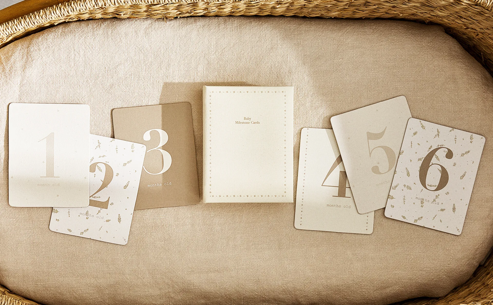 

Детская коробка с ежемесячными достижениями в виде ослика Zara Home, цвет Cream