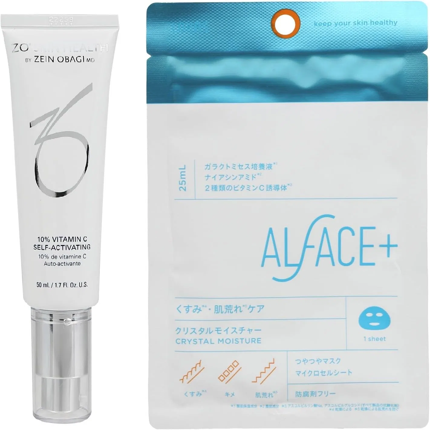 Сыворотка для лица ZO Sea Serum 50мл и маска Orphesus Crystal Moisture