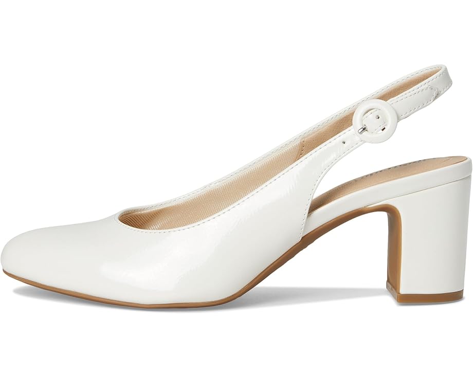 Туфли LifeStride Tia Slingback Shoes, цвет White Patent — фото 4