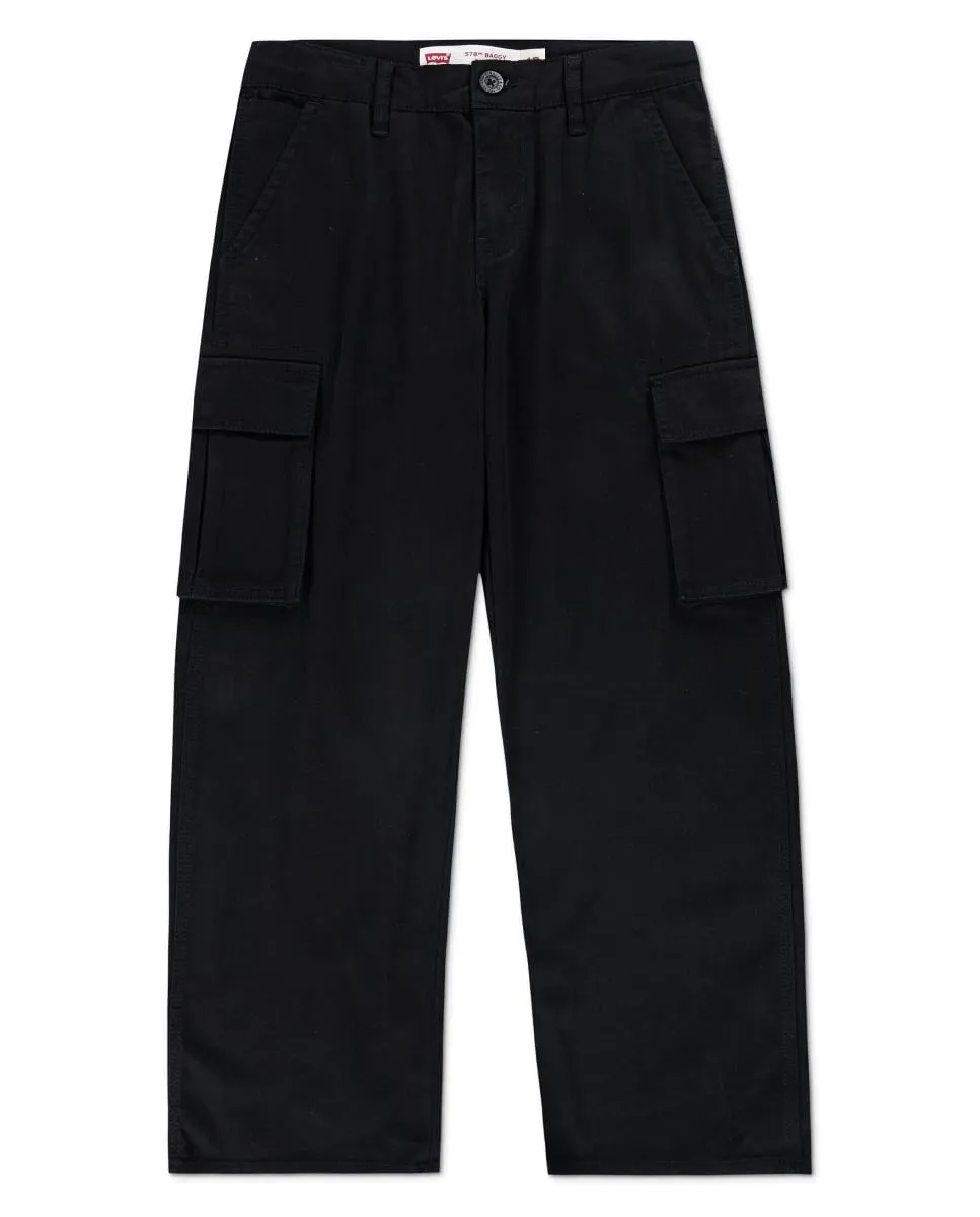 

Свободные карго-штаны 578 Baggy для мальчика Levi's, черный