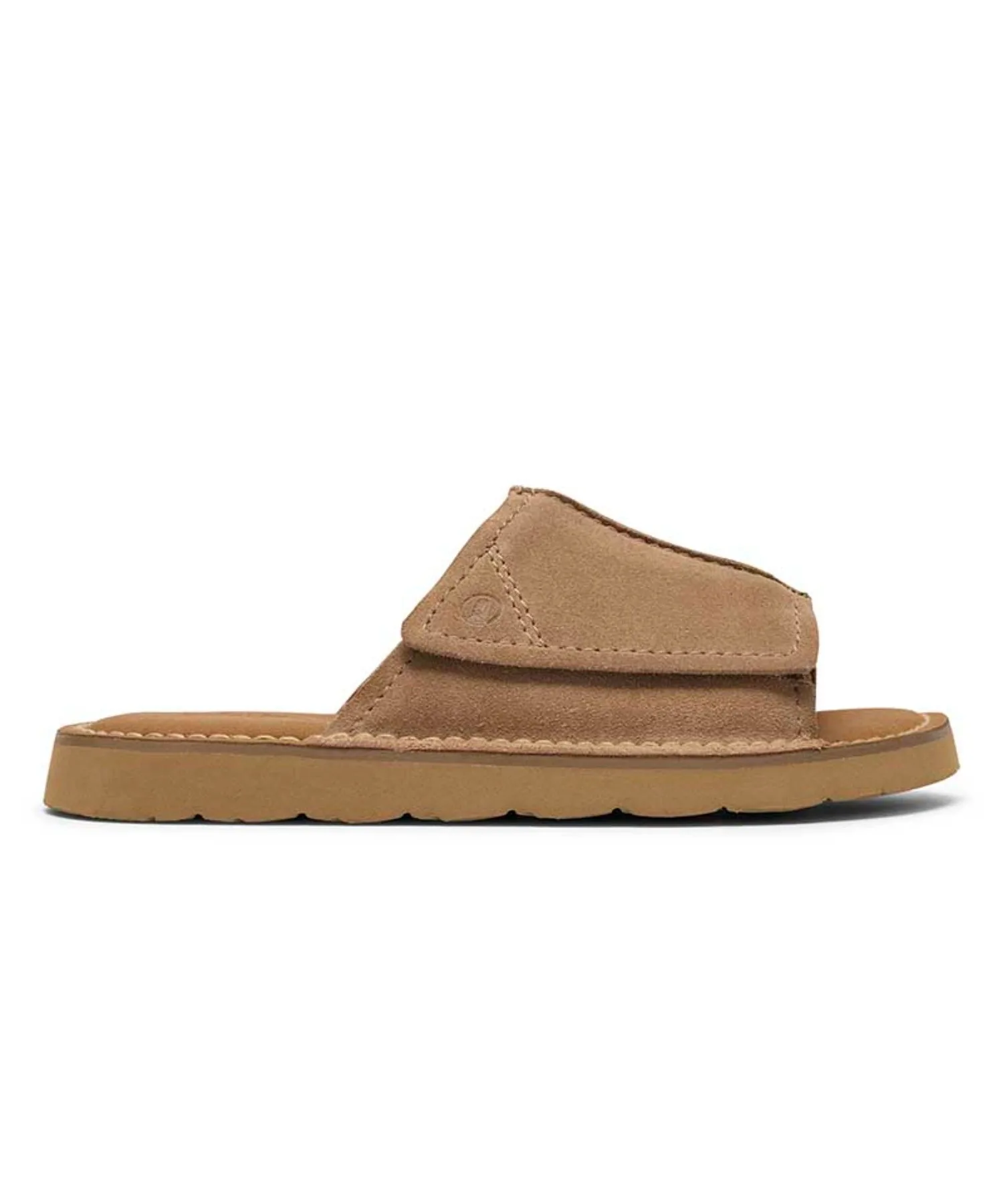 Мужские сандалии Clarks Solsbury Slide из замши Sand Beige