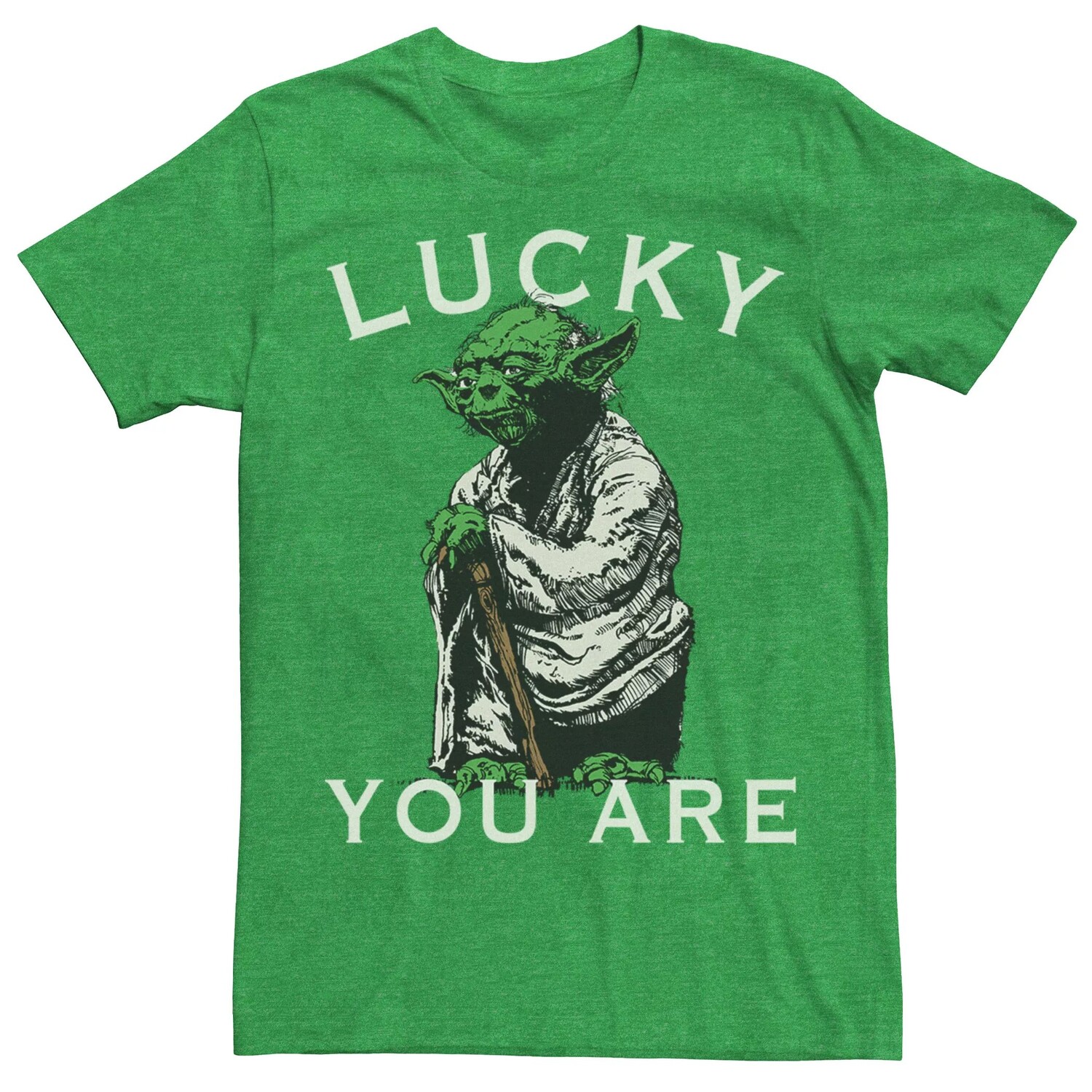 

Мужская футболка «Звездные войны Lucky You Are Yoda» Star Wars