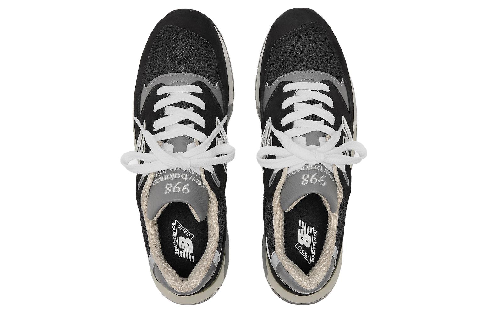 998 MiUSA Черный Серебристый New Balance, Черный Серый — фото 3