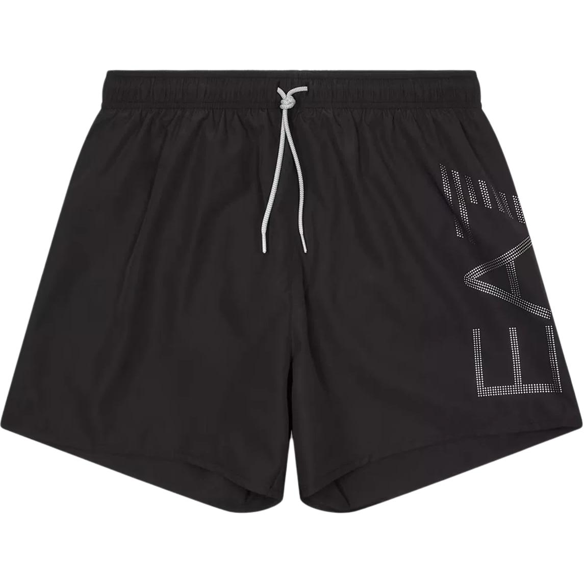 

Шорты для плавания с принтом логотипа ea7 EMPORIO ARMANI, черный