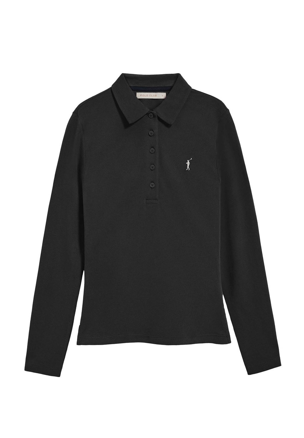 

Топ с длинными рукавами SLIM FIT PRIYANKA Polo Club, черный