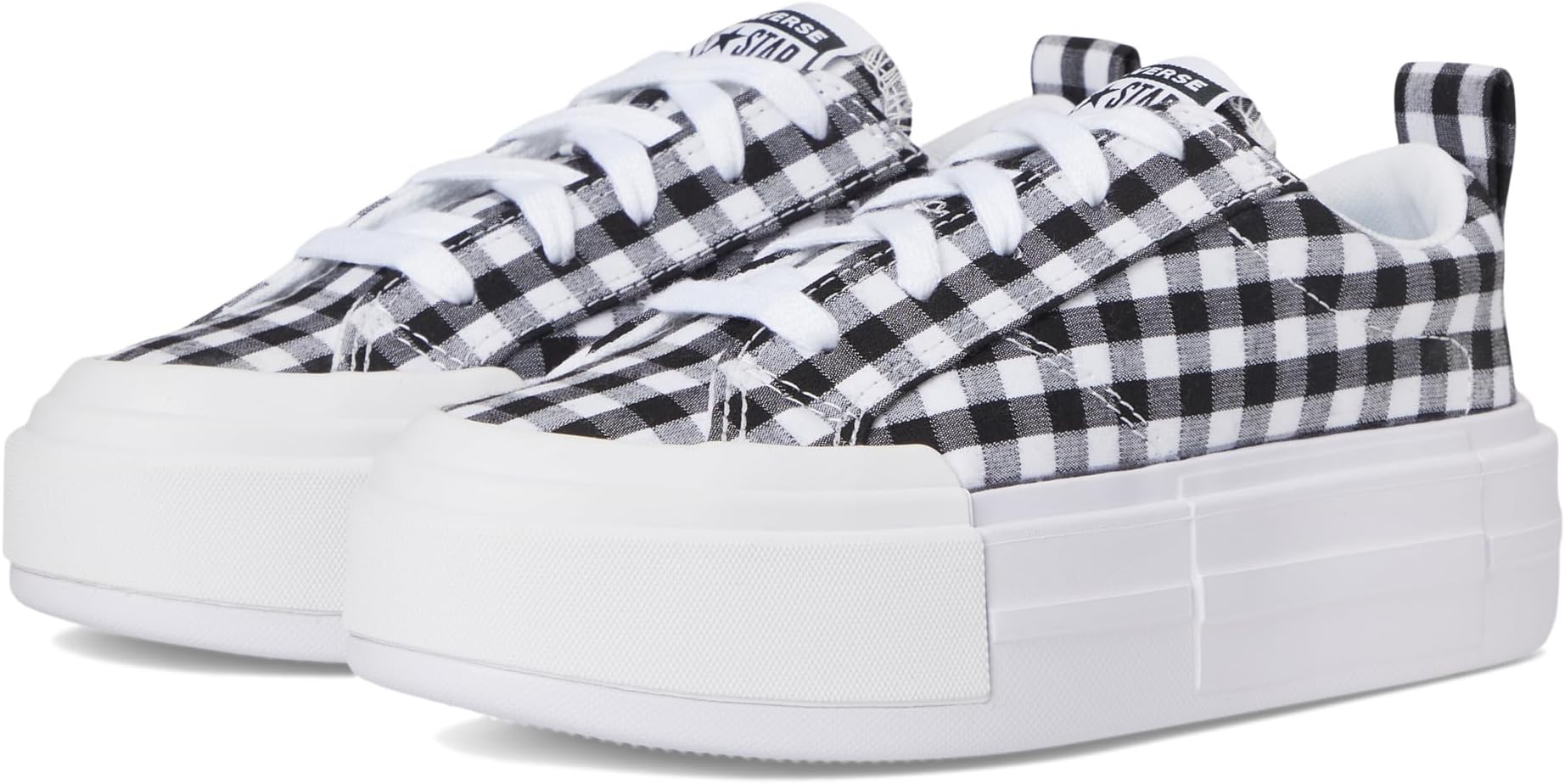 

Кроссовки Converse Kids Cruise Checkered, цвет White/Black/White