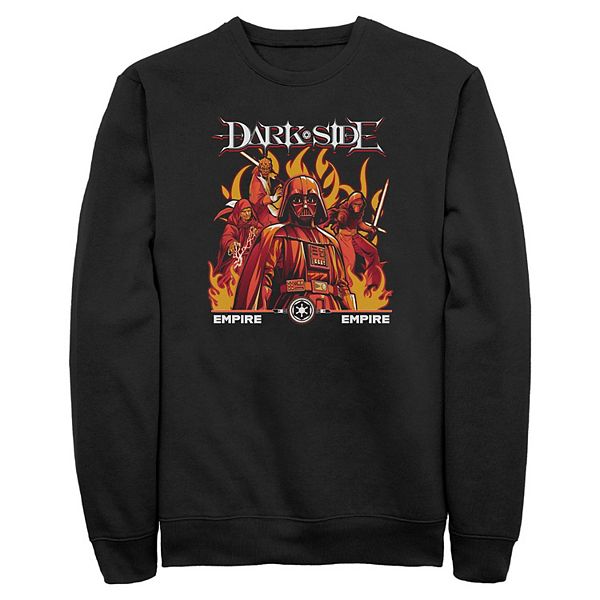 

Мужской флисовый свитшот с принтом Dark Side Empire Star Wars