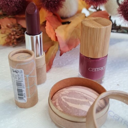 

Набор румян, помады и лака для ногтей C04 Moody Plum Catrice