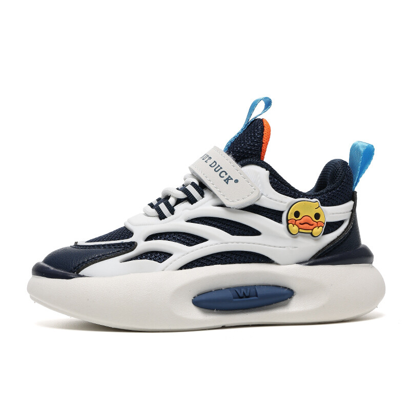 

Детская повседневная обувь для детей, кроссовки, кроссовки Walnut Duck, цвет White navy two cotton