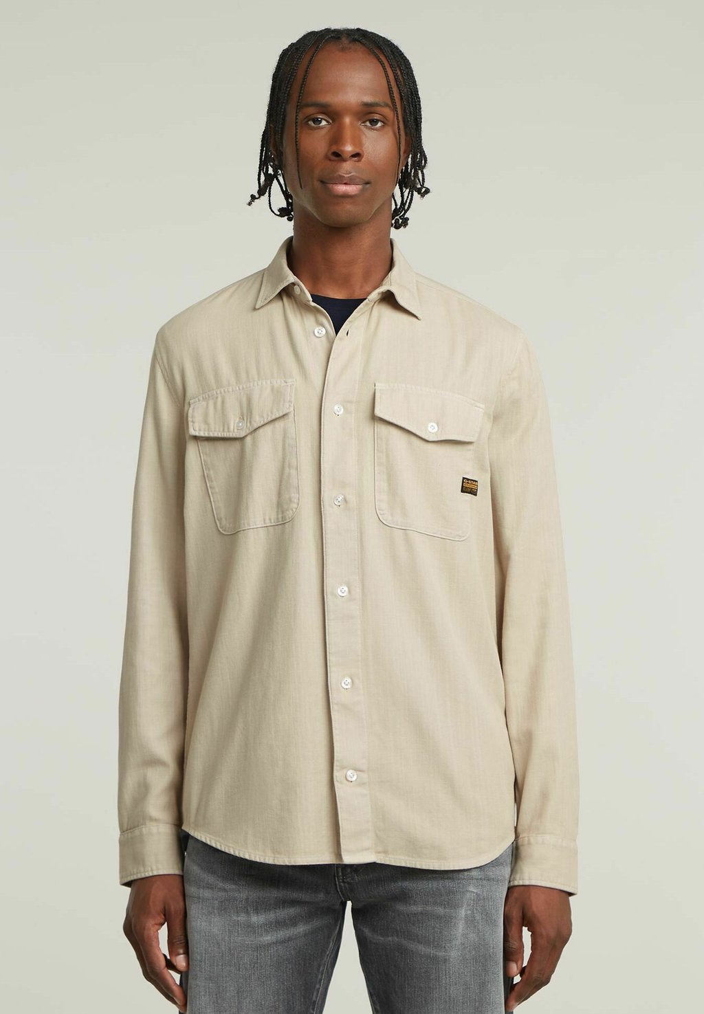 

Рубашка MARINE LONG SLEEVE G-STAR, бежевый