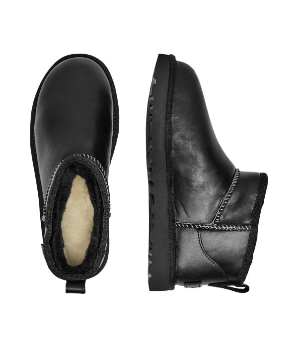 Ботинки зимние UGG с добавлением шерсти, черный — фото 4