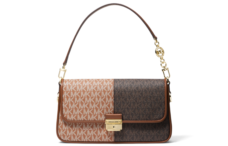 

MICHAEL KORS Женская сумка через плечо из искусственной кожи шоколадного цвета