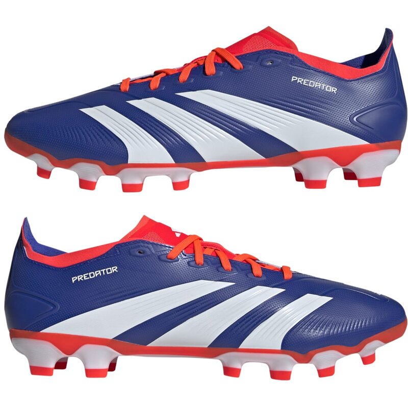 Футбольные бутсы Predator League MG для игры на искусственном газоне Adidas, мультиколор — фото 4