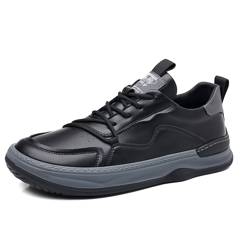 

Низкие скейтерские кроссовки мужские ZUWUDONG, черный