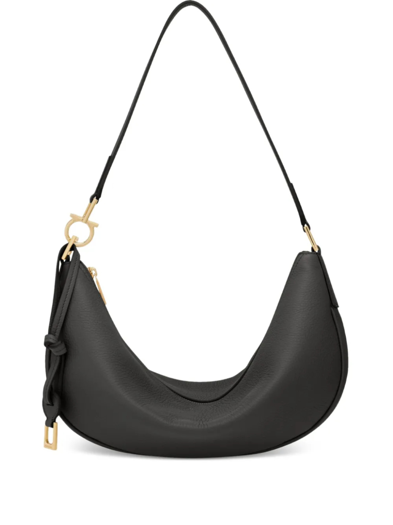

Сумка среднего размера Ferragamo, черный
