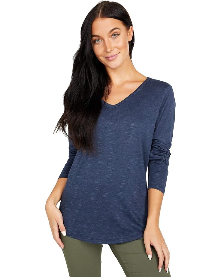 

Футболка Toad&Co Marley II Long Sleeve, цвет True Navy