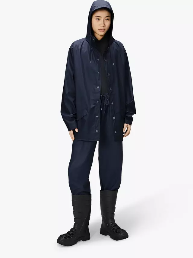 

Куртка Rains Unisex Waterproof Rain, цвет 47/navy, Синий, Куртка Rains Unisex Waterproof Rain, цвет 47/navy