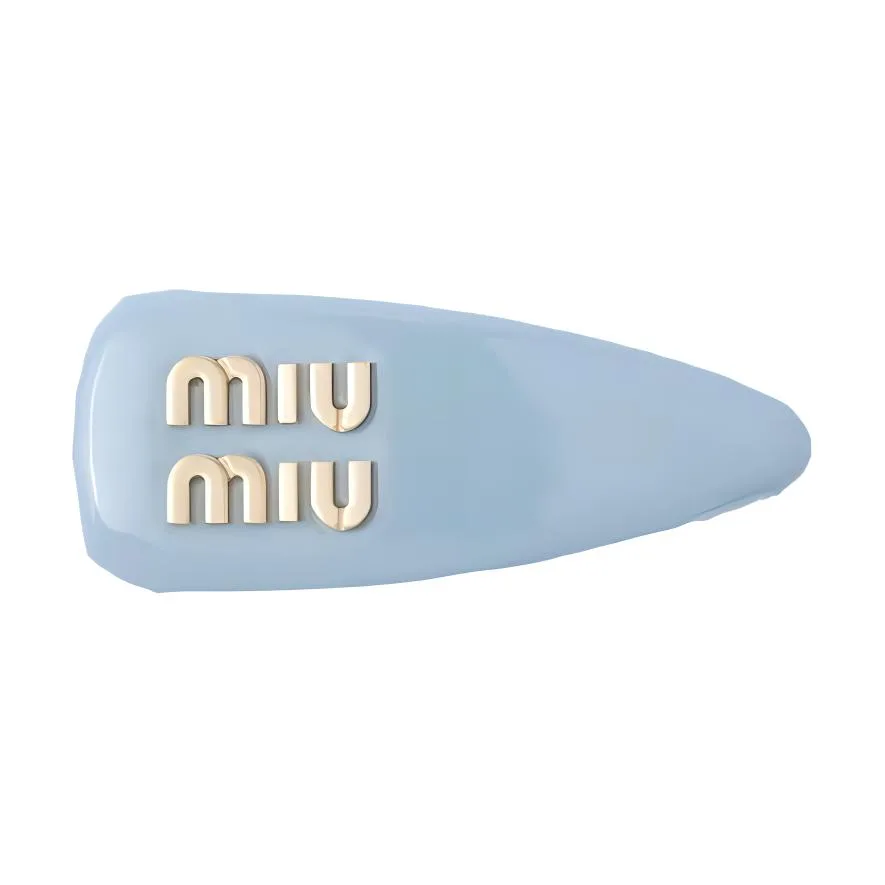 MIU MIU Металлические заколки для волос женские Interstellar Blue
