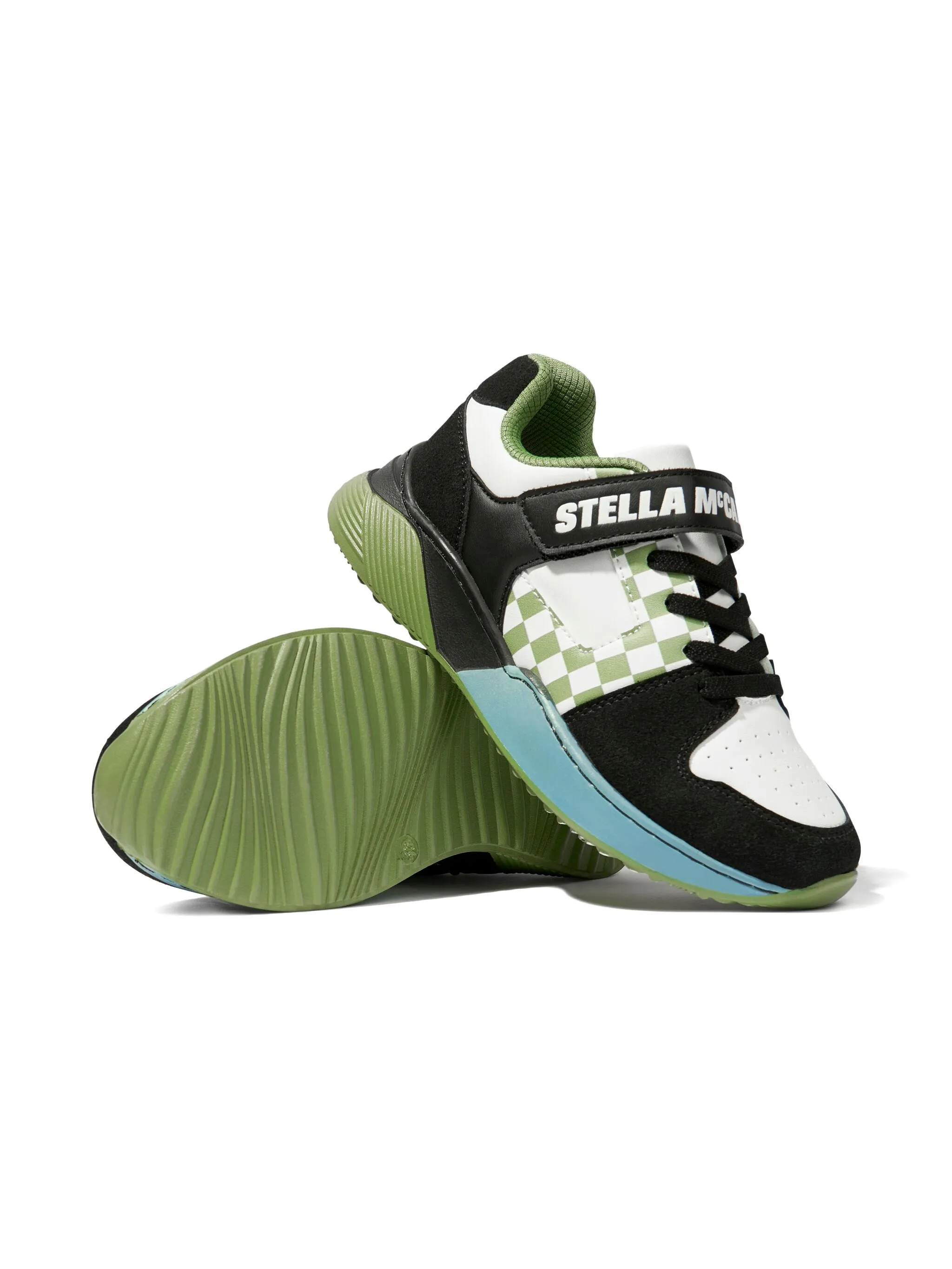Кроссовки Moniker Stella Mccartney Kids, белый — фото 2