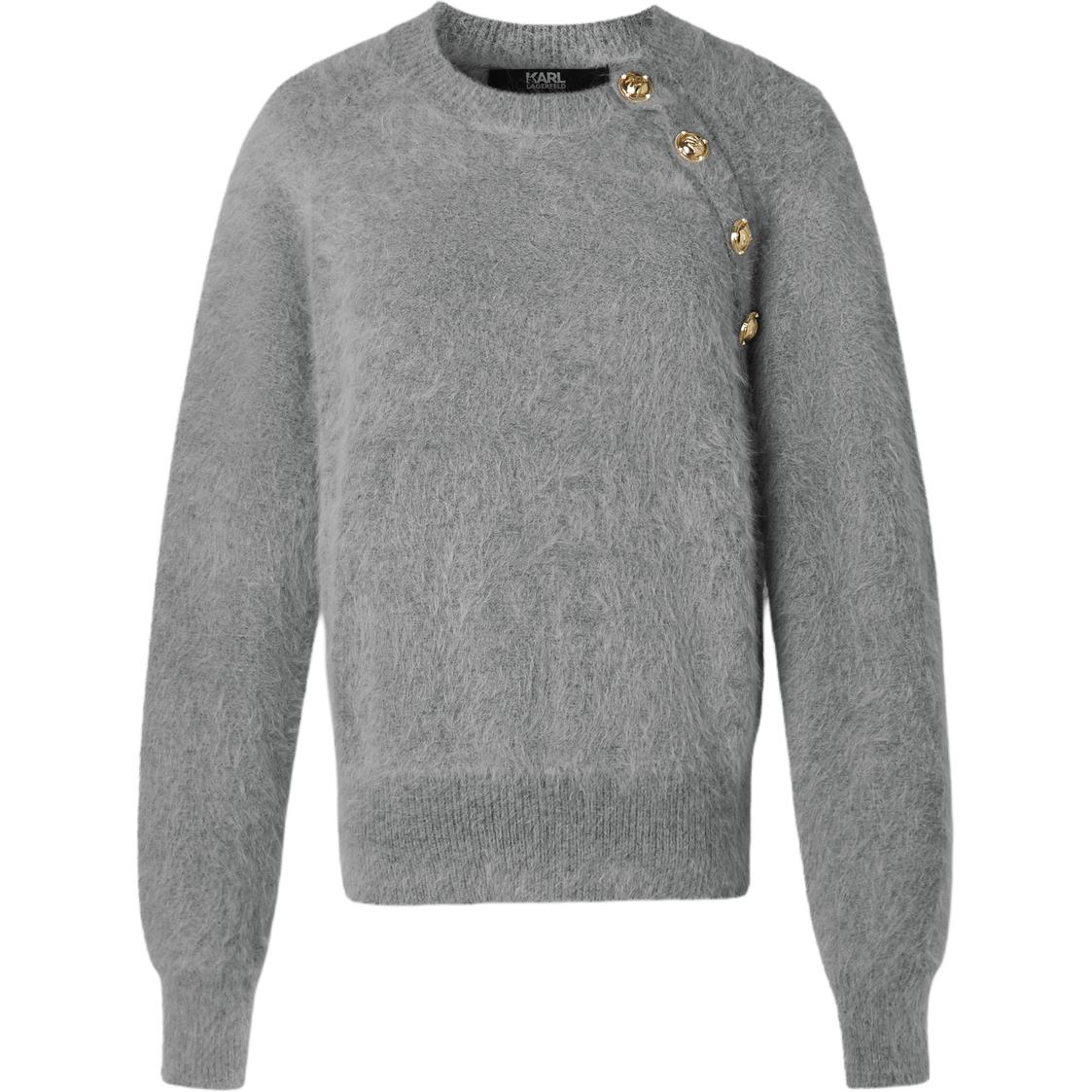 

KARL LAGERFELD / Karl Lagerfeld Jeans Свитер KARL LAGERFELD женский серый