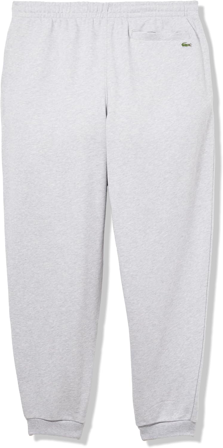 Lacoste мужские большие принтованные спортивные штаны, Silver Chine — фото 3