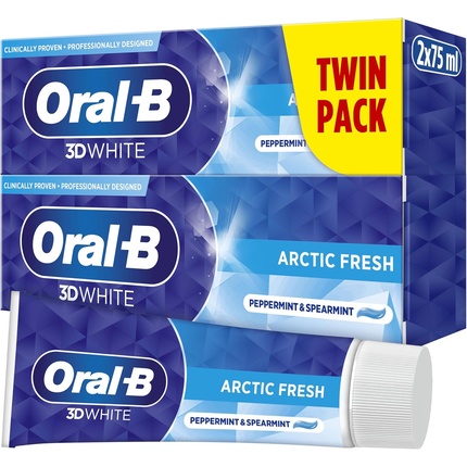 

Зубная паста 3D White Arctic Fresh 2x75ml - Pack of 2