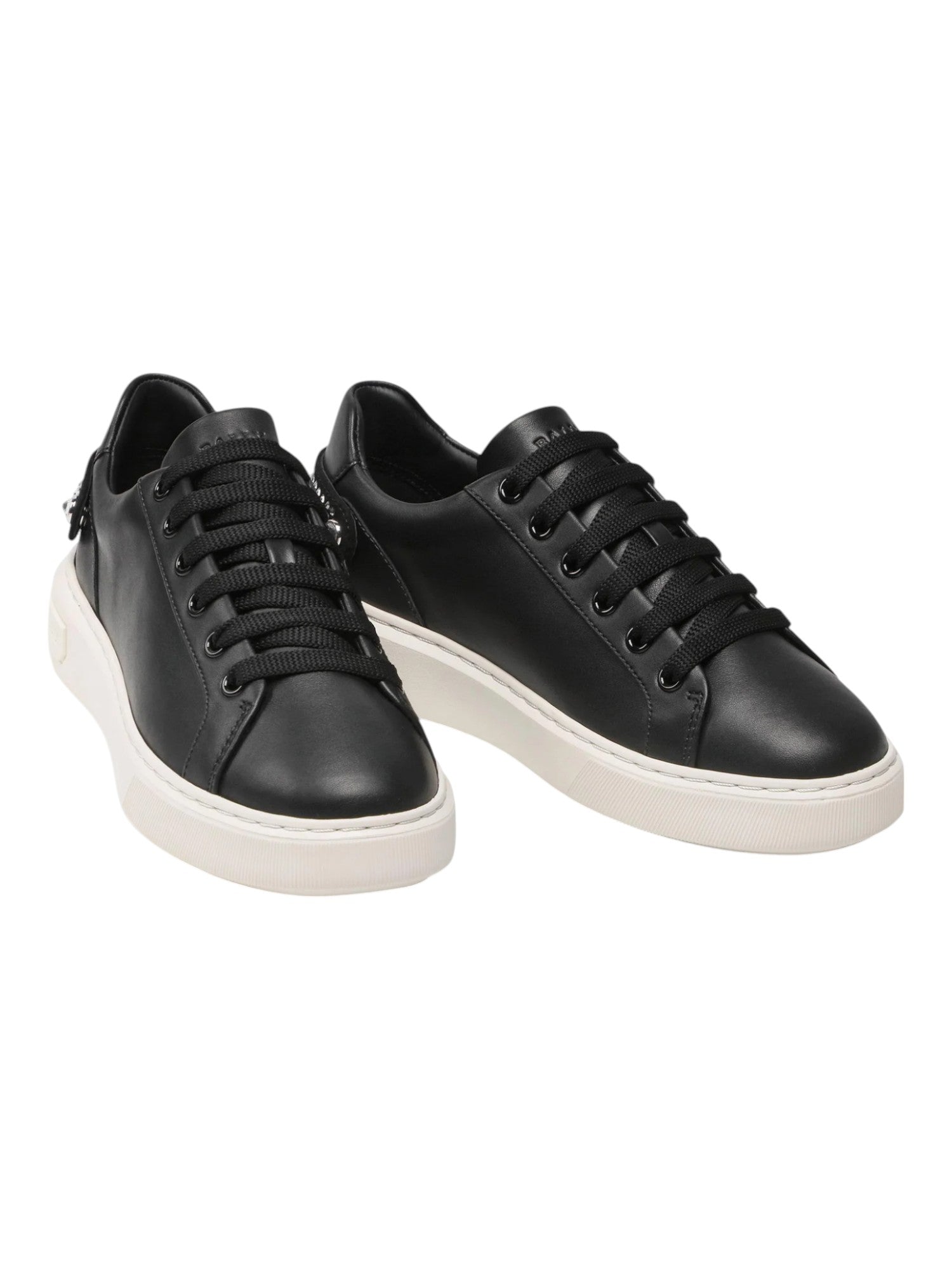 Bally Malya 6236583 женские черные кеды из телячьей кожи — фото 4