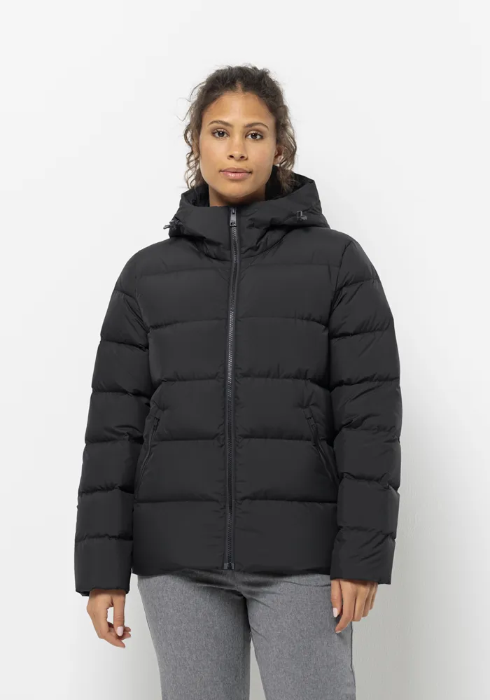 

Пуховик Jack Wolfskin "FROZEN PALACE JACKET W", с капюшоном, черный
