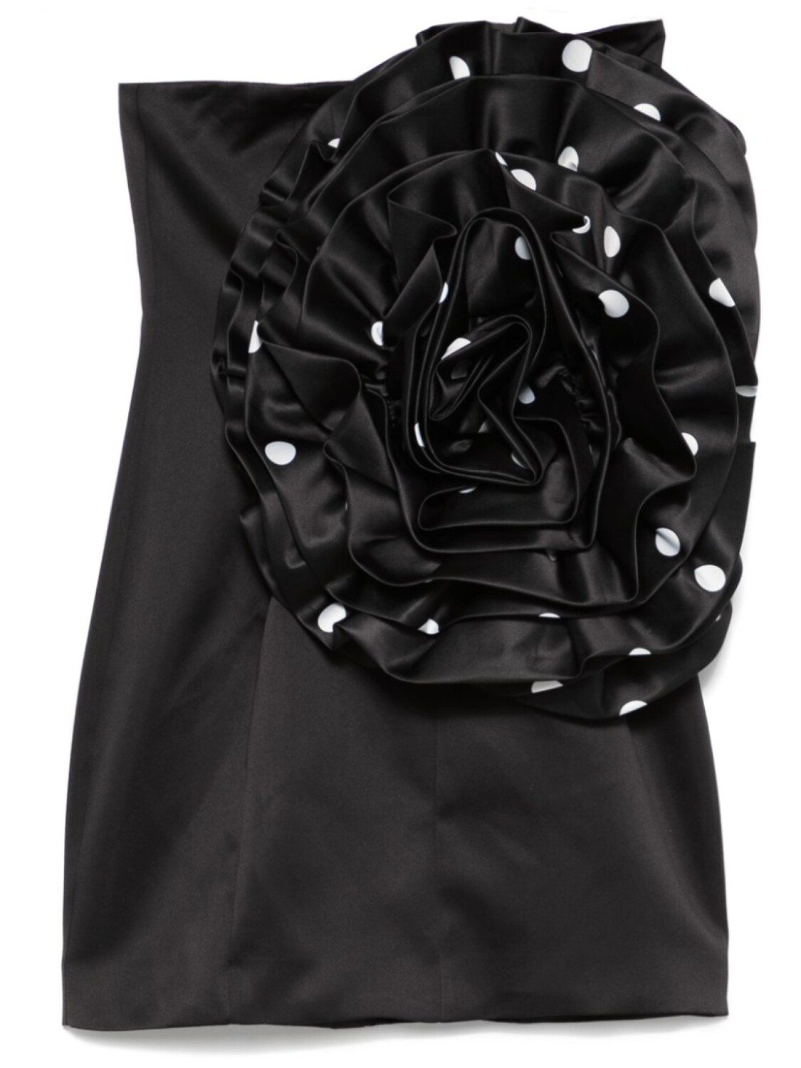 

ROTATE BIRGER CHRISTENSEN платье мини Big Flower, черный