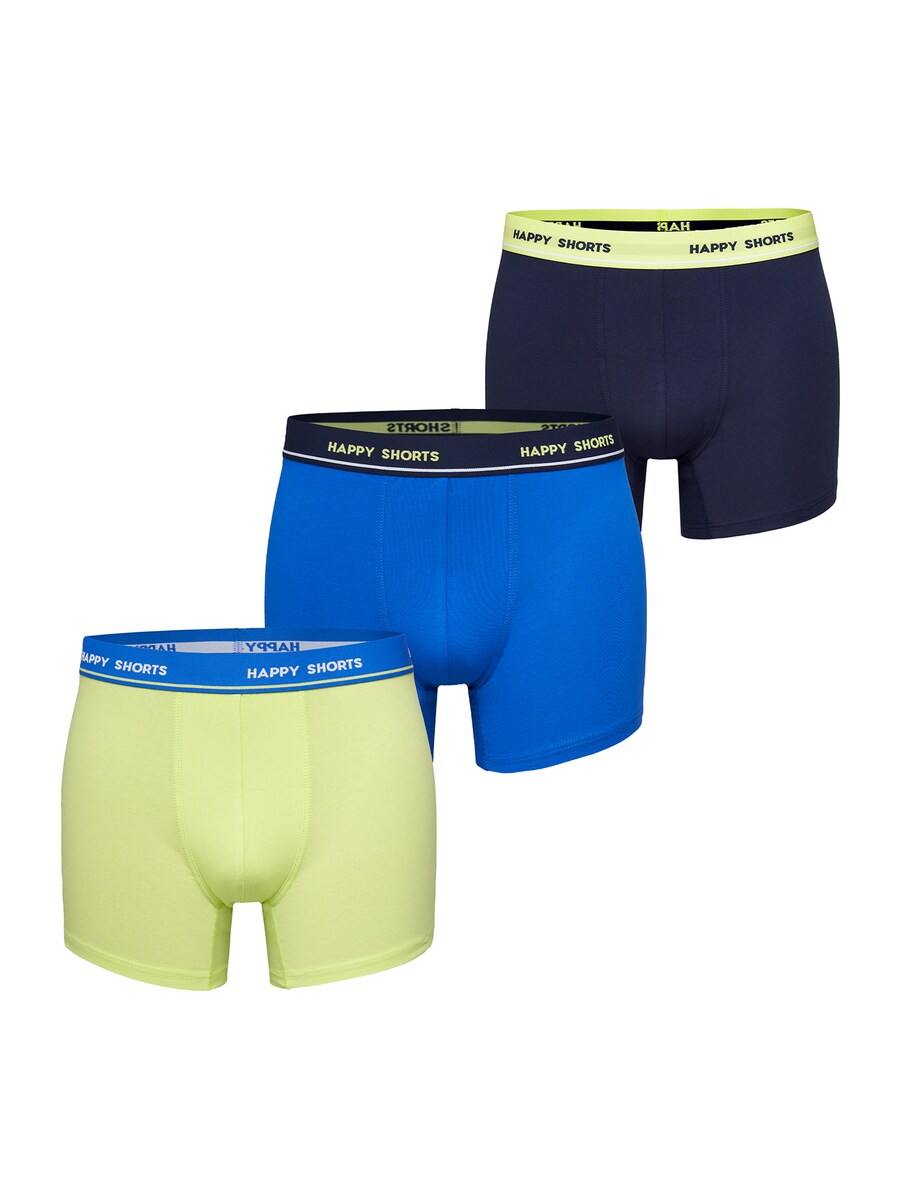 

Боксеры Happy Shorts Motive, цвет Blue/Dark blue/Lemon