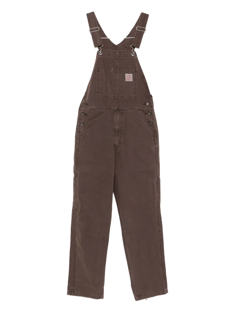 

Брюки Red Tab button-fastening pocket overalls Levi's, коричневый
