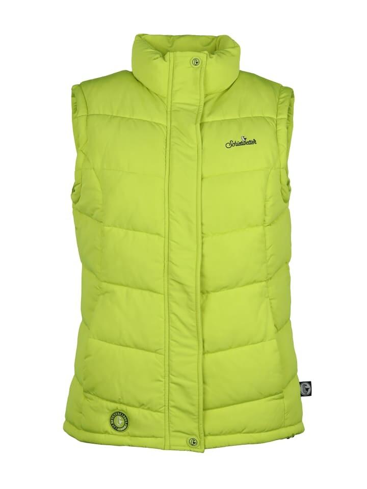 

Утепленный жилет SCHIETWETTER, цвет lime