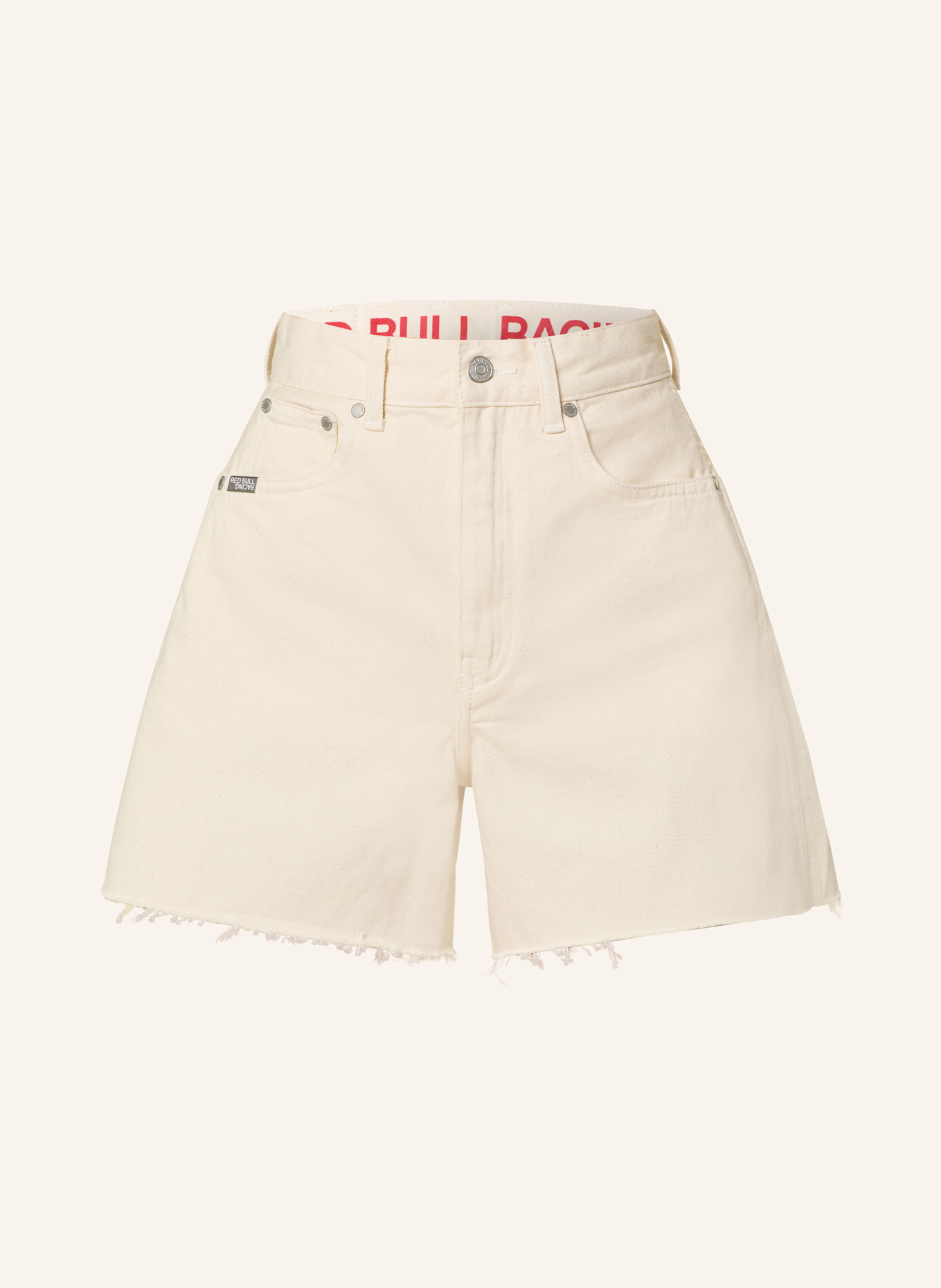 

Свободные джинсовые шорты Pepe Jeans, экрю