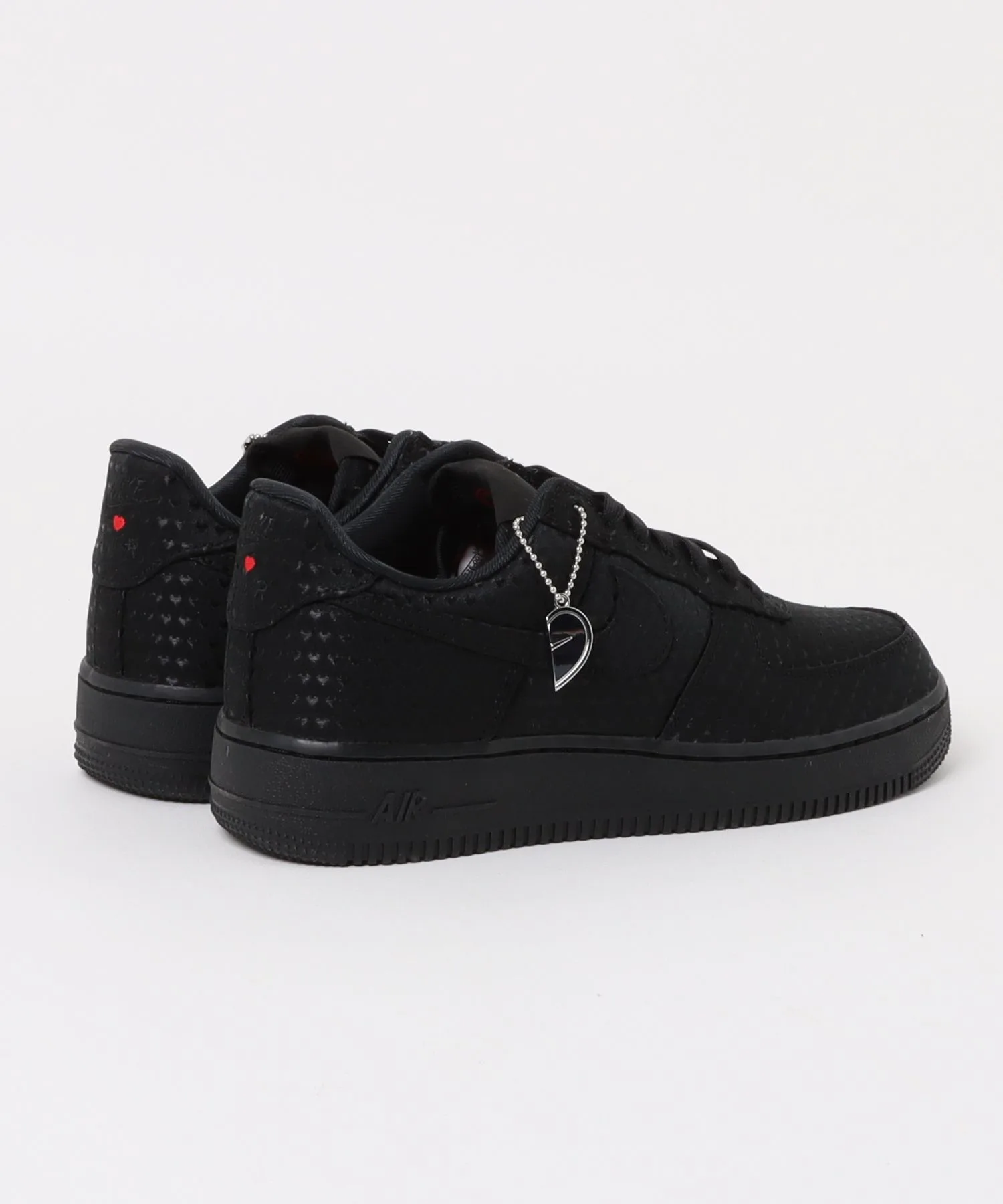 Мужские кроссовки Nike Air Force 1 Retro для повседневной носки чёрные — фото 2