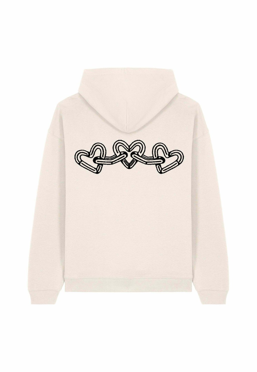 

Толстовка CHAINS BACK EMBROIDERY - Hoodie Mira Paris, кремовый