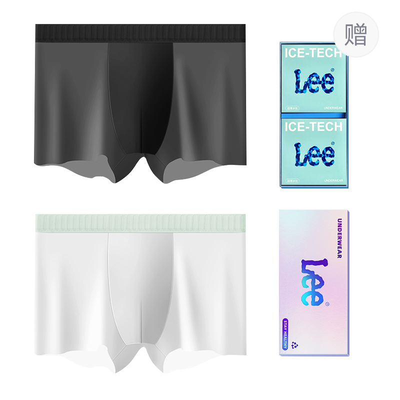

Классические 101 трусы мужские подарочный набор из 2 полосок Lee, белый