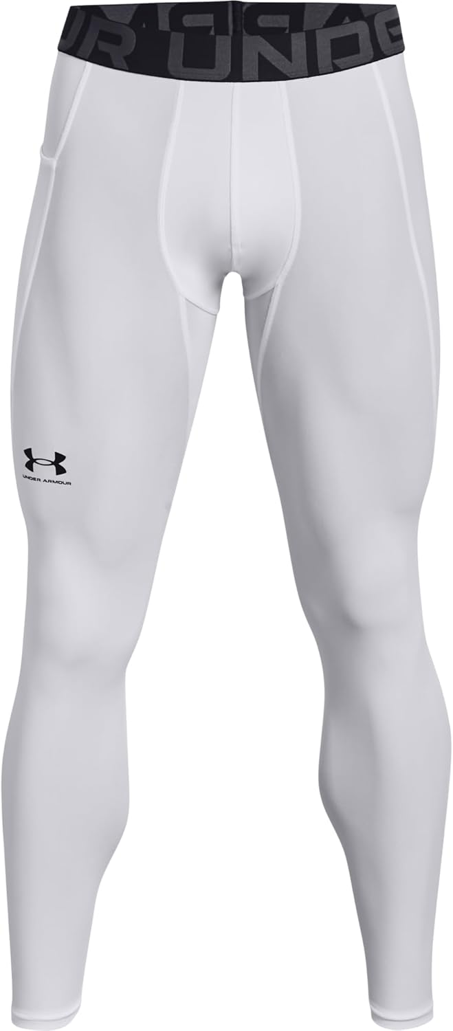 

Мужские леггинсы Under Armour HeatGear Armour, White (100)/Black