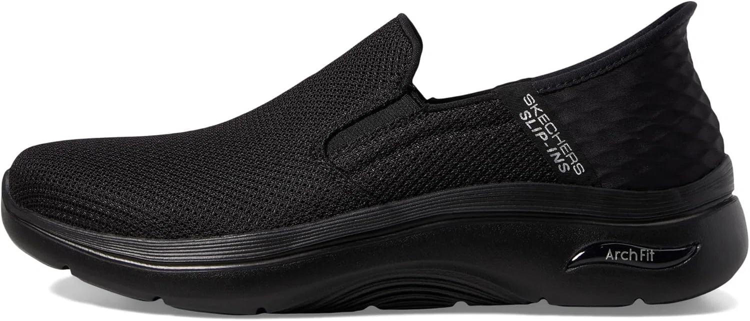 Мужские кроссовки Skechers Slade Deacon, Black Textile Synthetic — фото 4