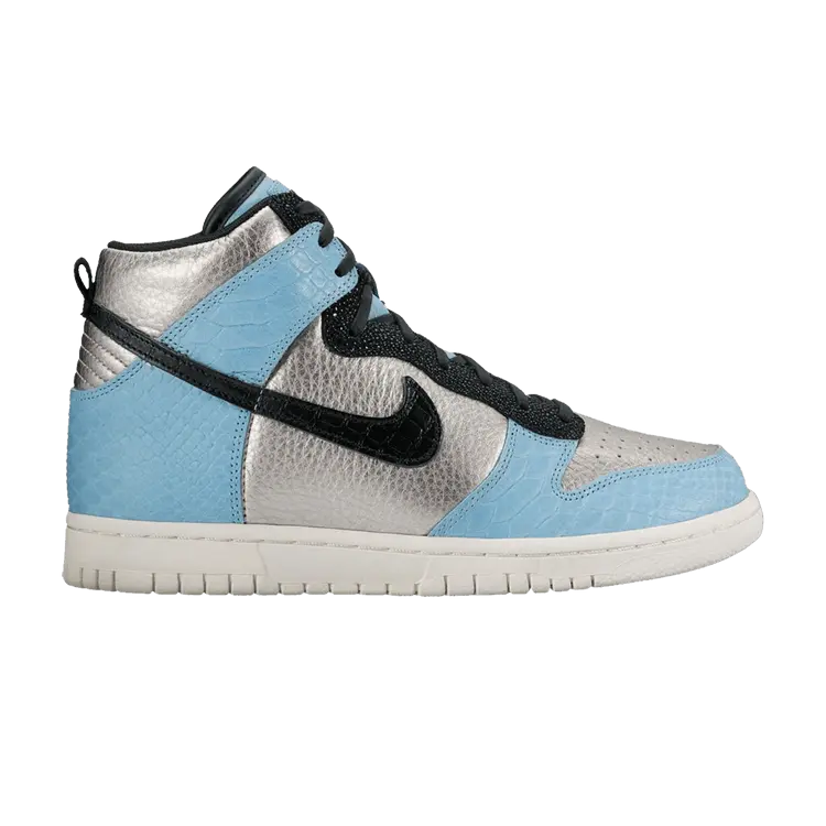 Кроссовки Nike Wmns Dunk High LX, Metallic Silver Mica Blue