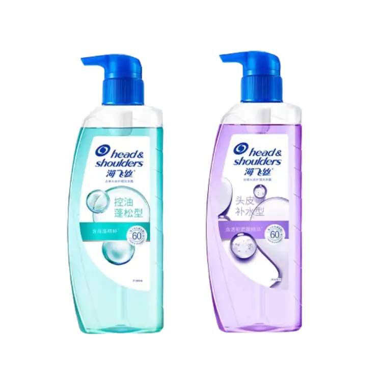 

Маслорегулирующий пушистый шампунь увлажняющее очищающее мыло аромат 670g+670g Head&shoulders