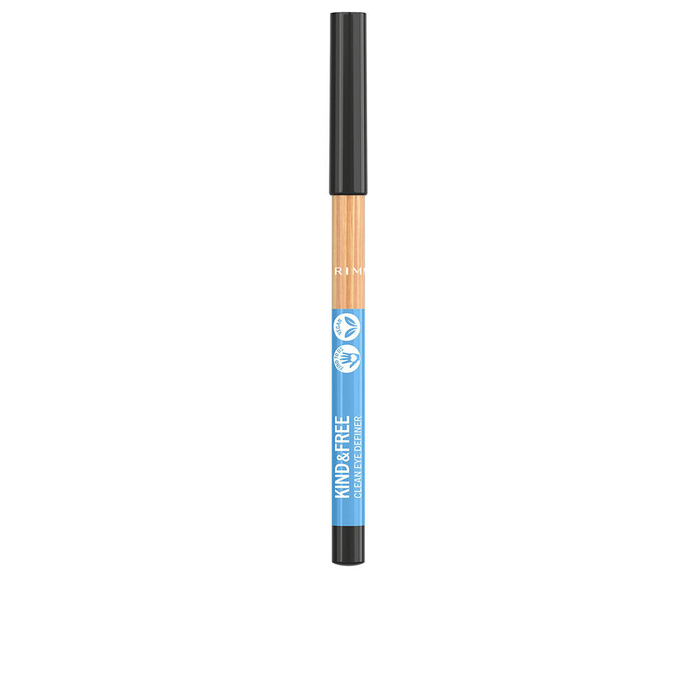 

Подводка для глаз Kind & free clean eye definer Rimmel london, 1,1 г, 001-pitch