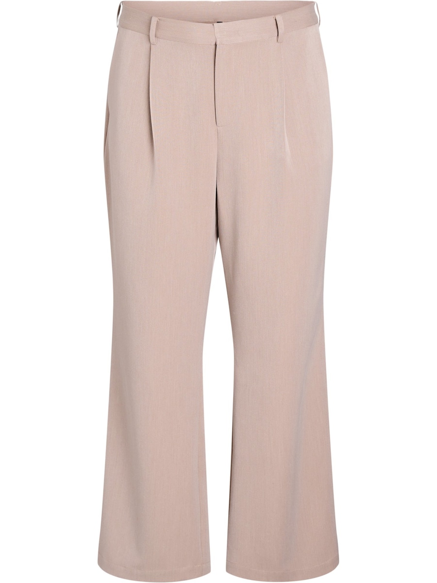 

Свободные брюки со складками спереди Zizzi, мокко