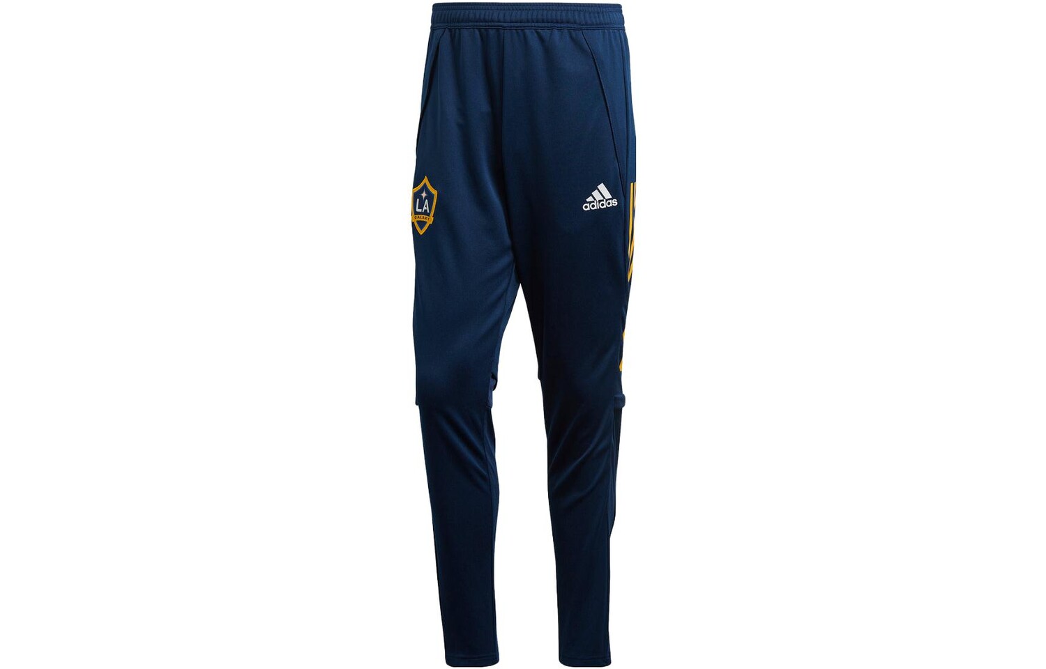 

LA Galaxy Knit спортивные штаны мужские темно-синие Adidas, темно-синий